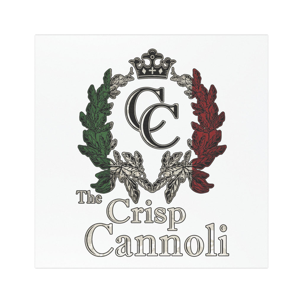 The Crisp Cannoli Car Magnet