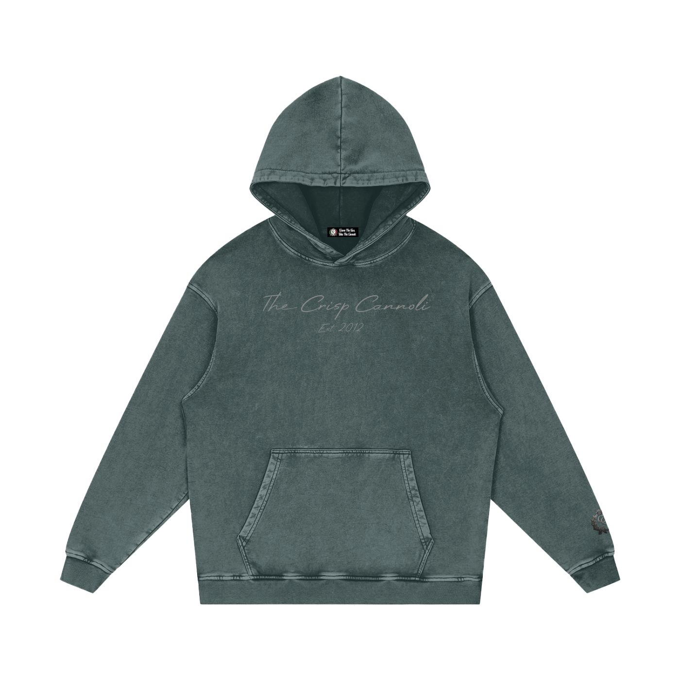 Essential Heavyweight Graywash Hoodie