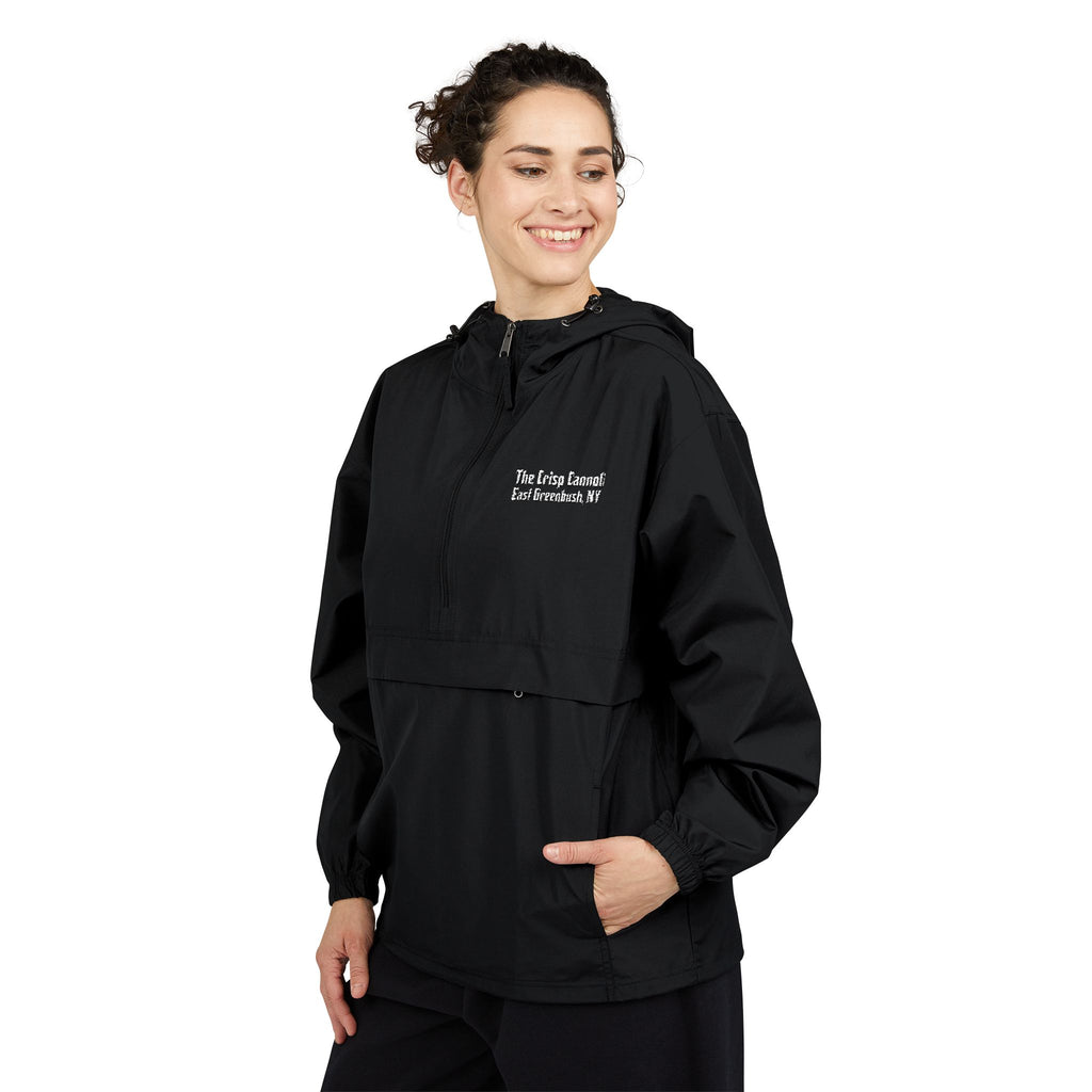 Crisp Cannoli Champion Windbreaker Jacket - Packable Anorak