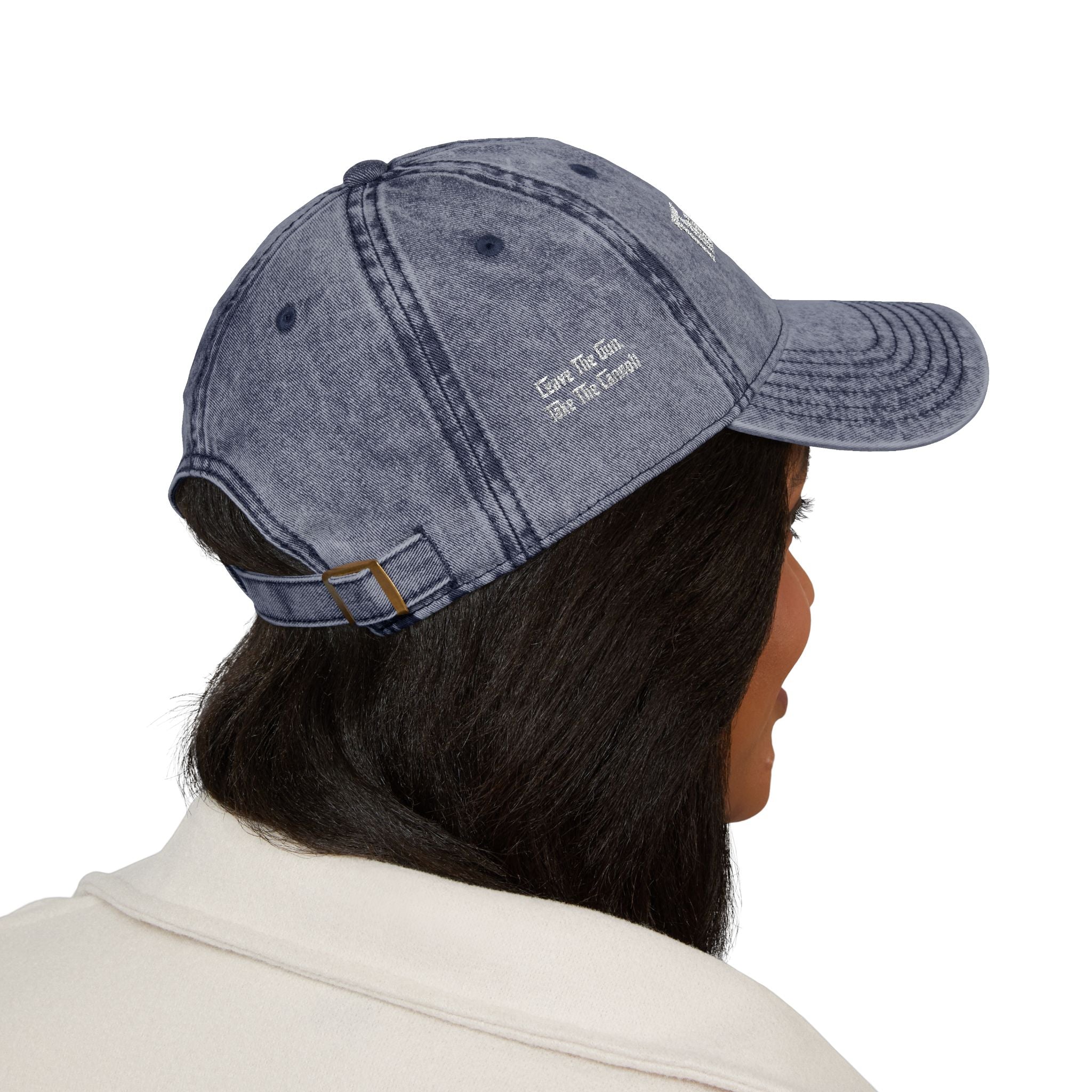 Embroidered Vintage Cap — "The Crisp Cannoli" Retro Dad Hat