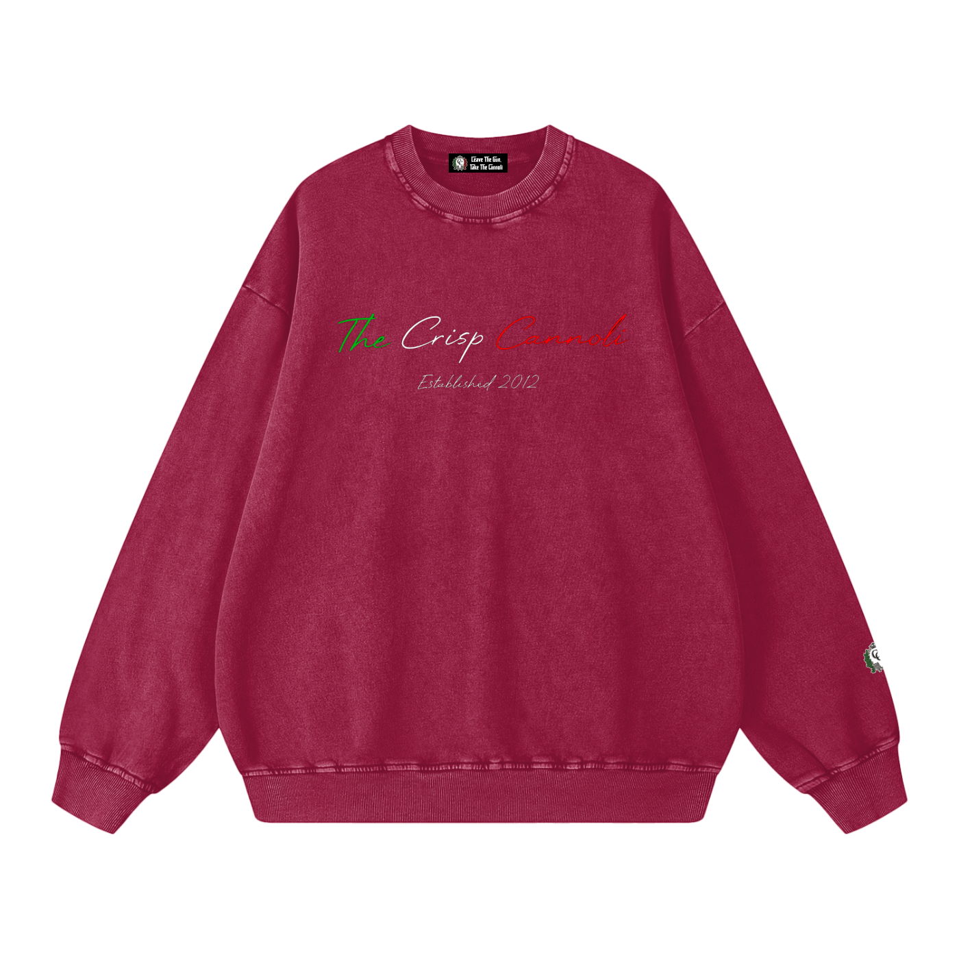 Essential Washed Oversized Sweatshirt