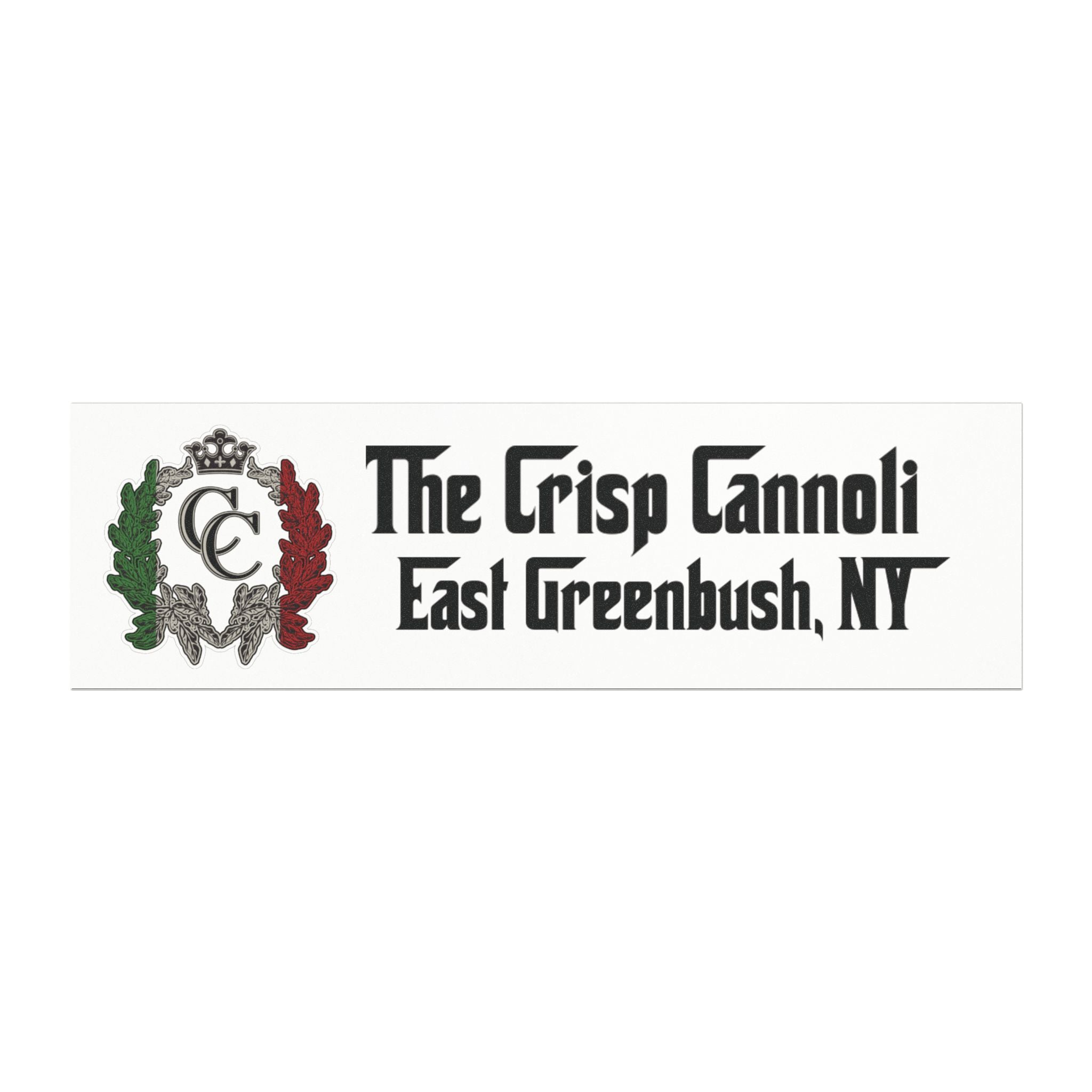 The Crisp Cannoli Car Magnet