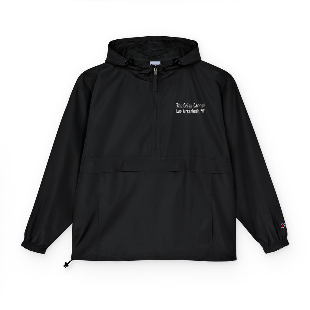 Crisp Cannoli Champion Windbreaker Jacket - Packable Anorak