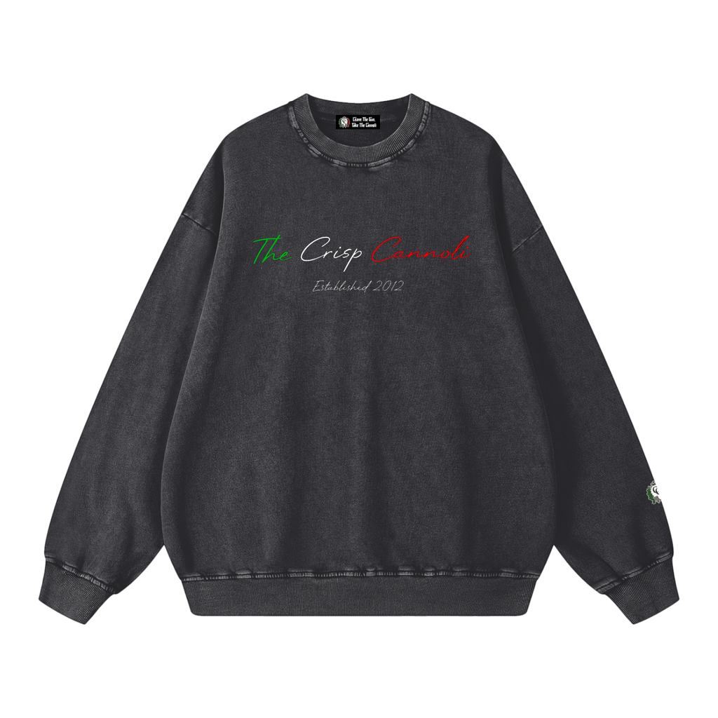 Essential Washed Oversized Sweatshirt