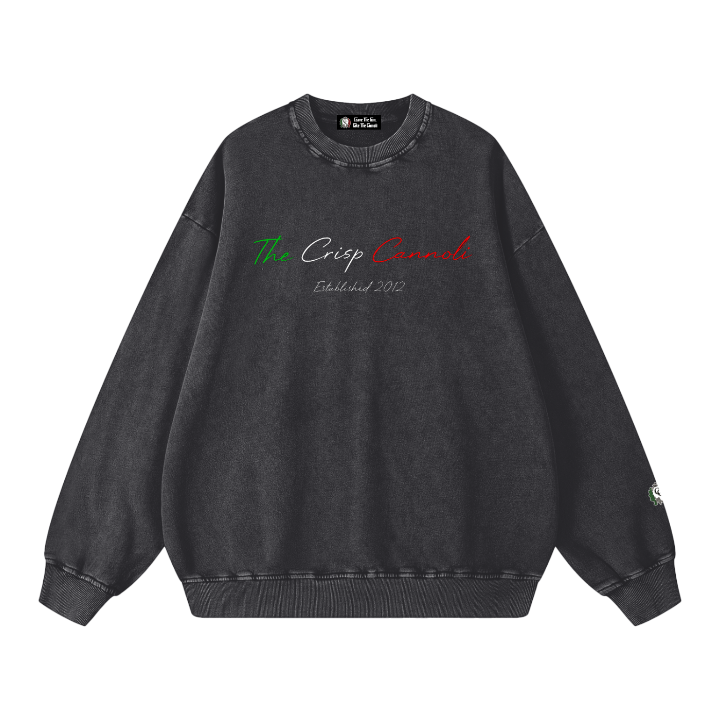 Essential Washed Oversized Sweatshirt