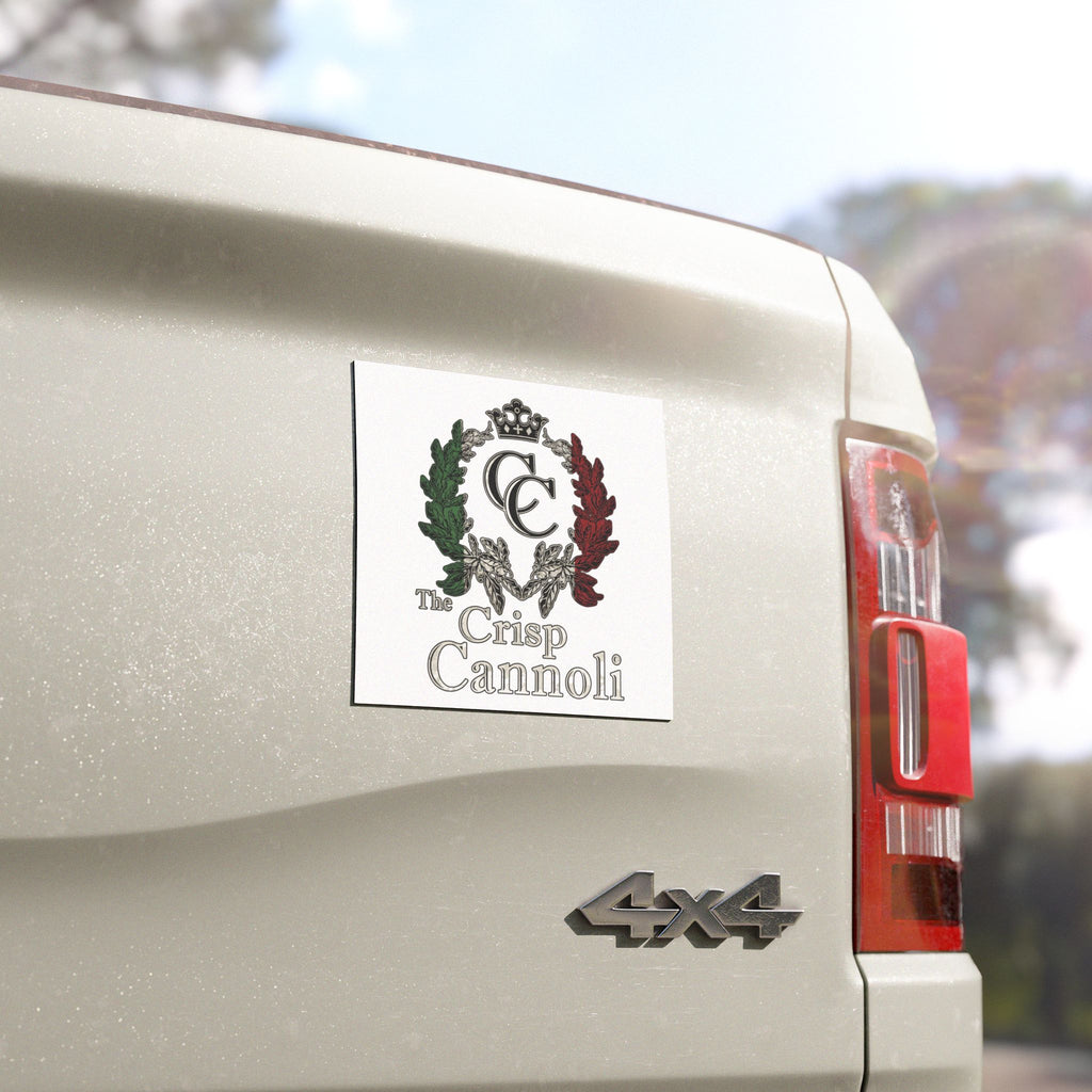The Crisp Cannoli Car Magnet