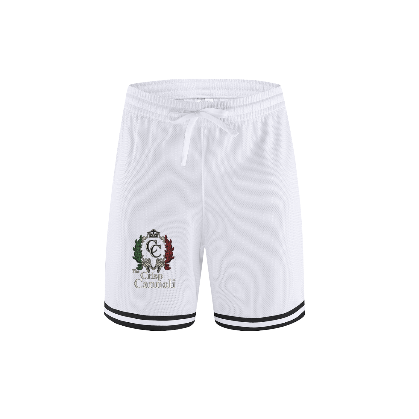 Classic Stripe Trim Basketball Shorts