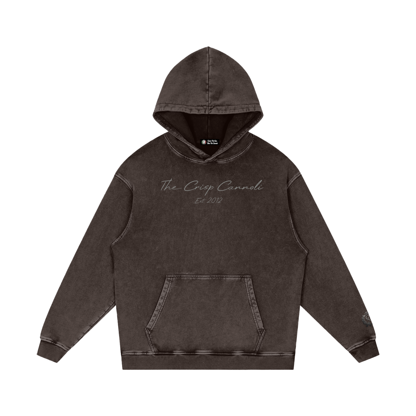 Essential Heavyweight Graywash Hoodie