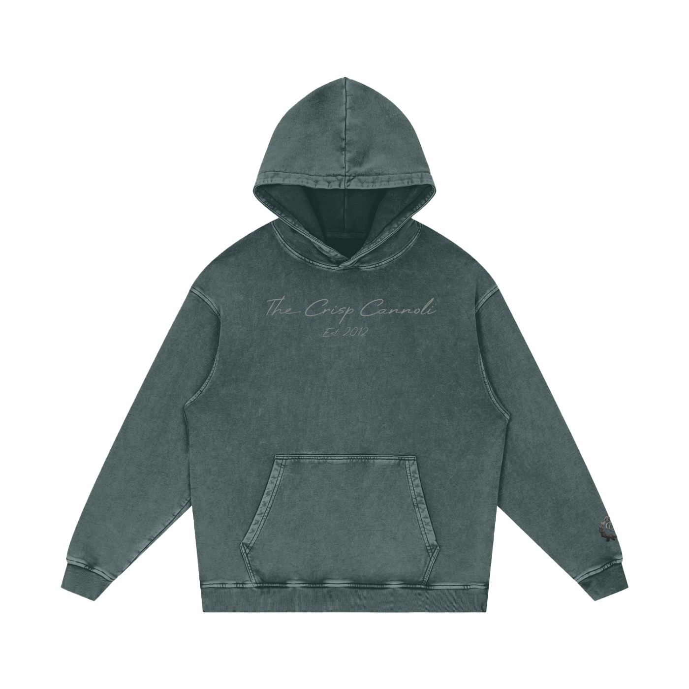 Essential Heavyweight Graywash Hoodie